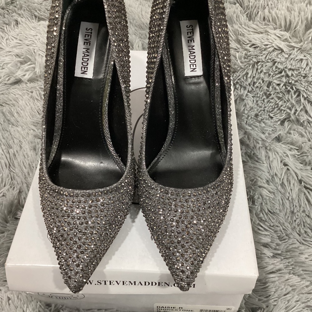 Rhinestone heels